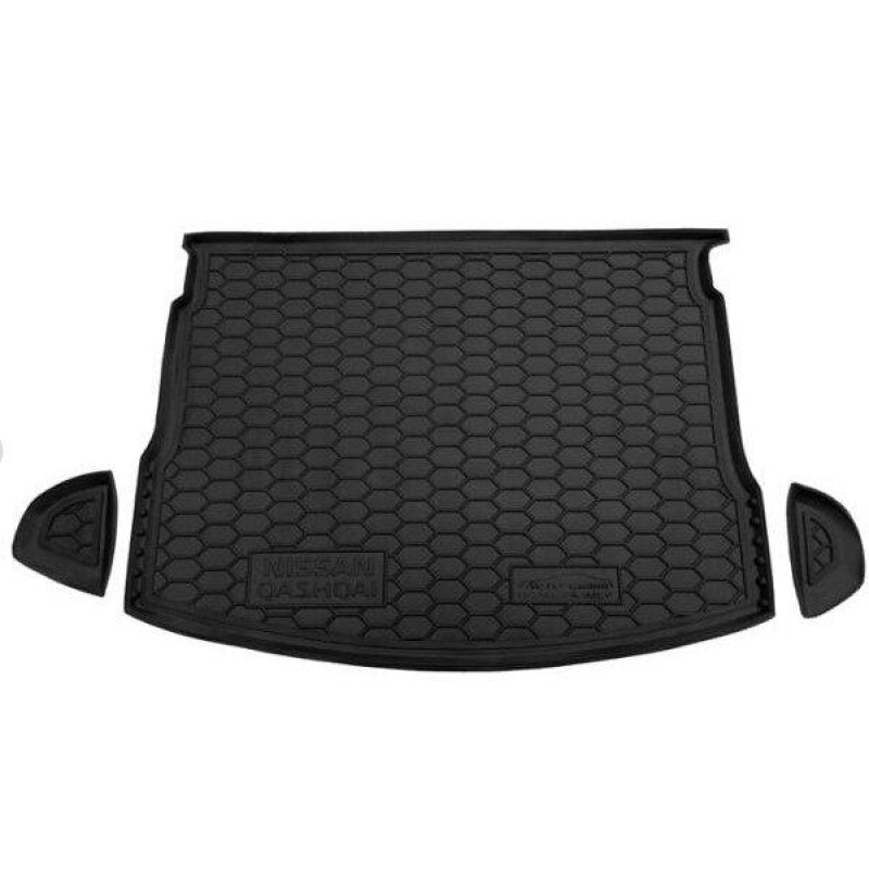 Килимок у багажник гума Avto-Gumm для Nissan Qashqai 2007-2010