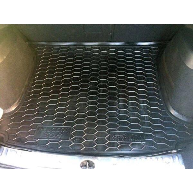 Килимок у багажник гума Avto-Gumm для Peugeot 308 2008- Universal (5 місць)