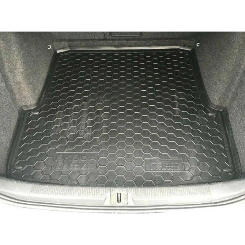 Килимок у багажник гума Avto-Gumm для Skoda Octavia A5 2004- Universal