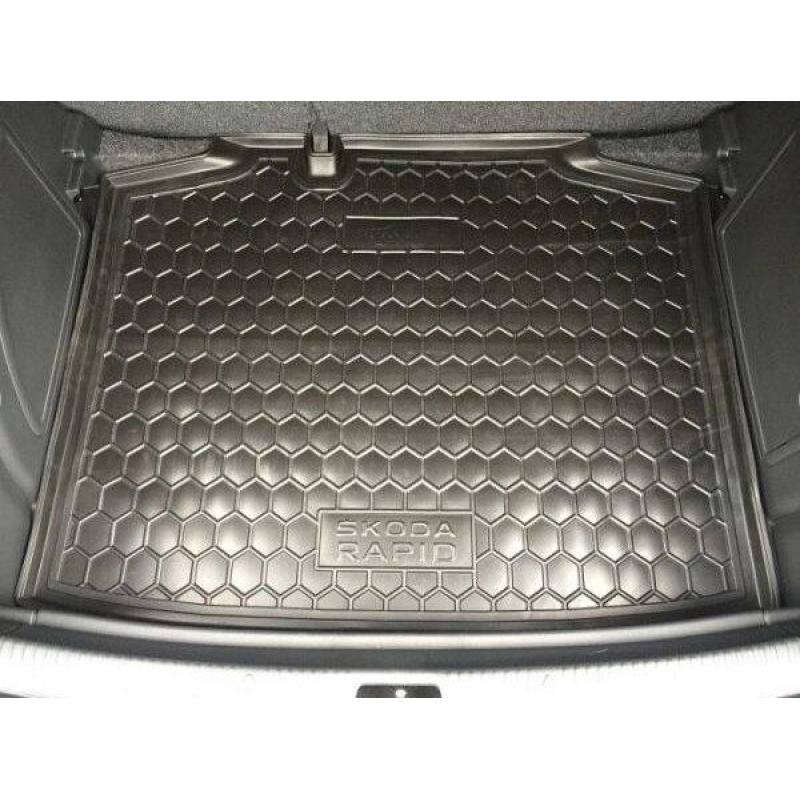 Килимок у багажник гума Avto-Gumm для Skoda Rapid 2013- Spaceback