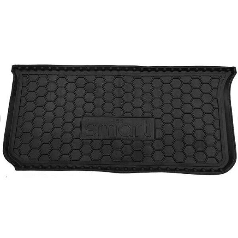 Килимок у багажник гума Avto-Gumm для Smart Fortwo 451 2007-