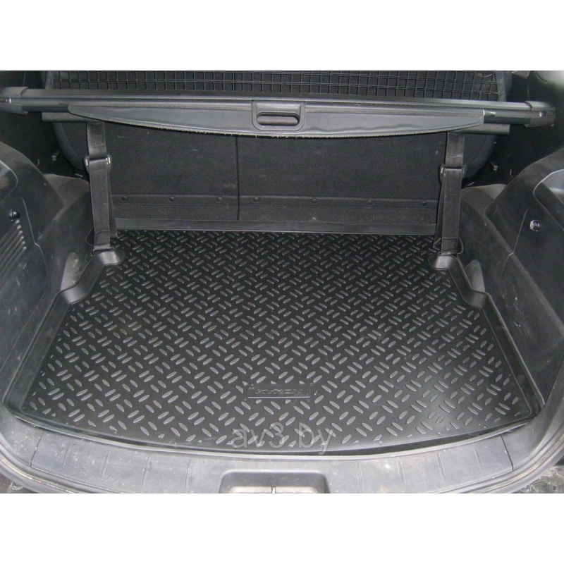 Килимок у багажник гума Avto-Gumm для SsangYong Kyron 2005- без органайзера