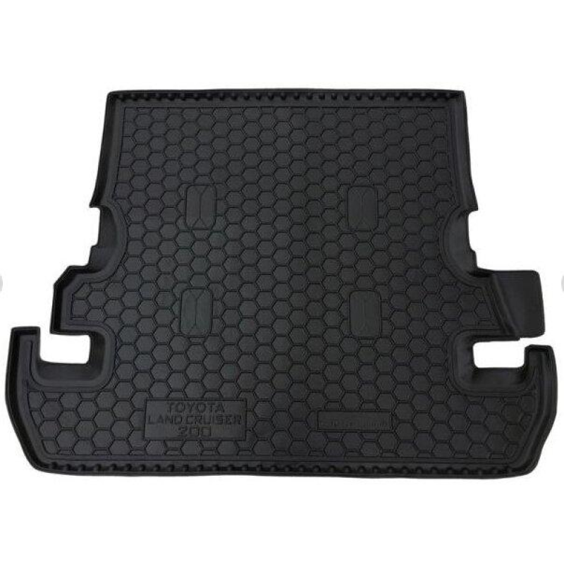 Килимок у багажник гума Avto-Gumm для Toyota Land Cruiser 200 2007- (7 місць)