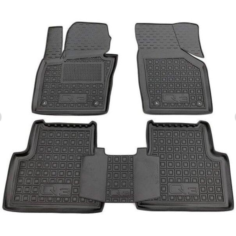 Килимки в салон гумові Avto-Gumm для Audi Q3 2011-
