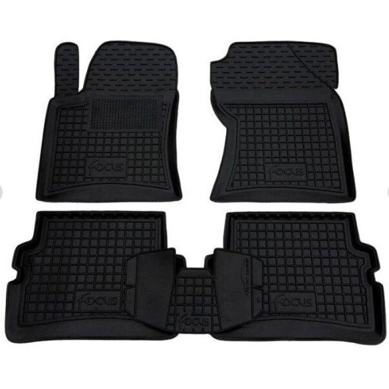 Килимки в салон гумові Avto-Gumm для Ford Focus 1998-2004