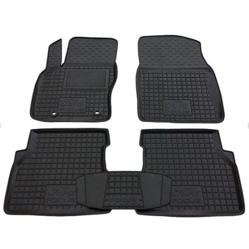 Килимки в салон гумові Avto-Gumm для Ford Focus 2 2004-