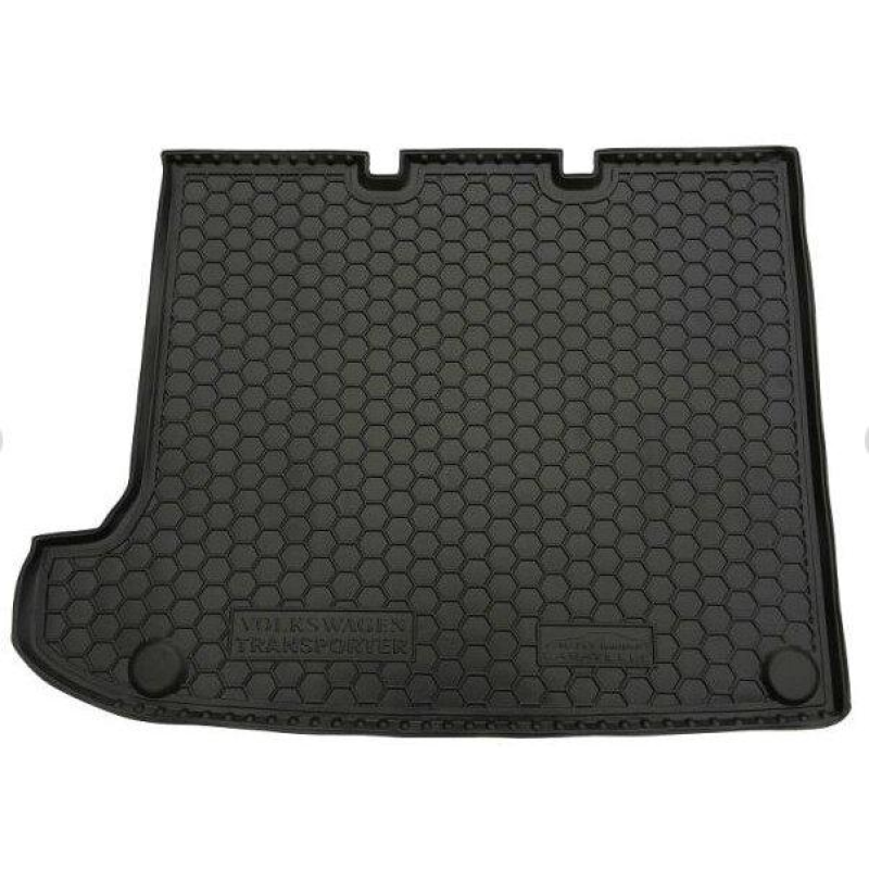 Килимок у багажник гума Avto-Gumm для Volkswagen T5 2010- (подовжена база без печки) Caravelle