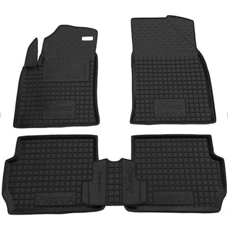 Килимки в салон гумові Avto-Gumm для Ford Fiesta 2002-2008