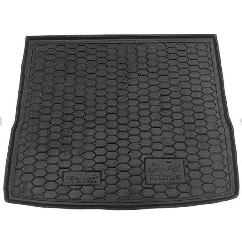 Килимок у багажник пластик Avto-Gumm для Ford Focus 2 2004- (Universal)