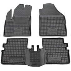 Килимки в салон гумові Avto-Gumm для Ford Connect 2002- (коротка база)