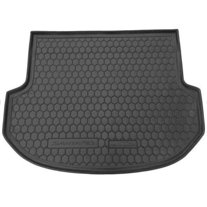 Килимок у багажник пластик Avto-Gumm для Hyundai Santa Fe (DM) 2012-5 місць