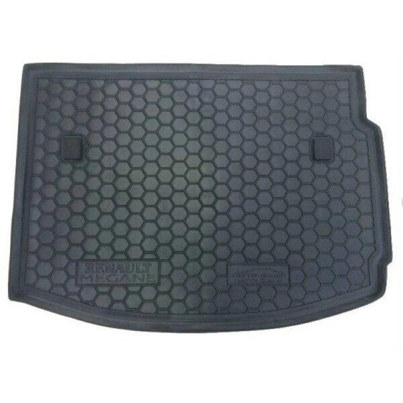 Килимок у багажник пластик Avto-Gumm для Renault Megane 3 2009- Hatchback