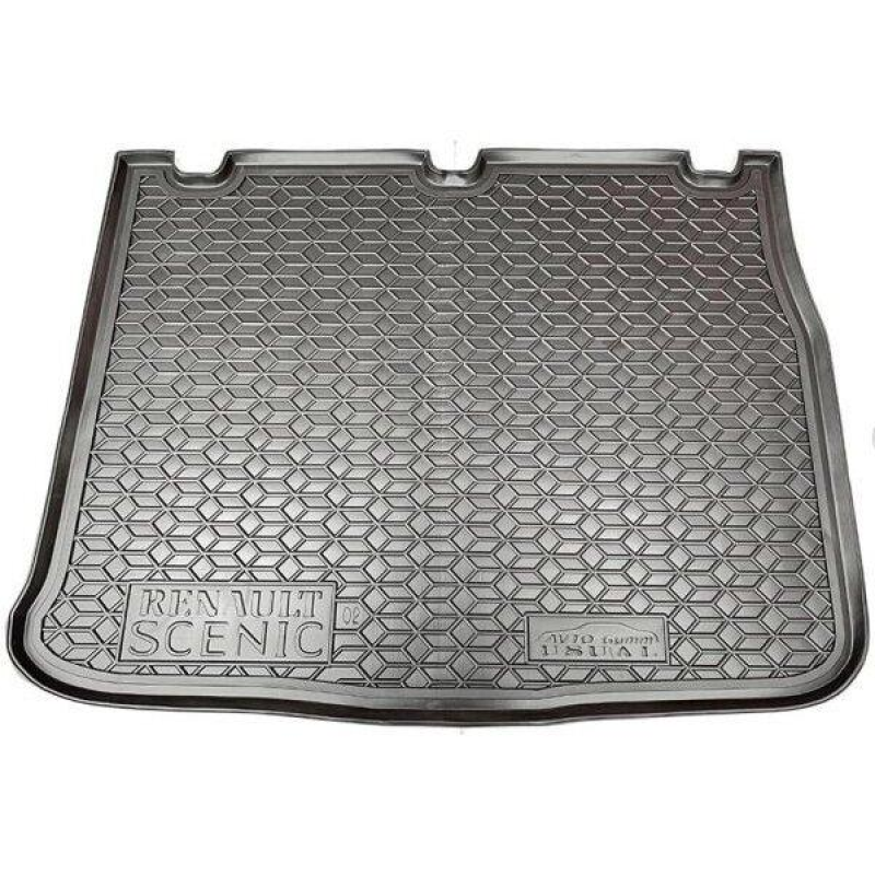 Килимок у багажник пластик Avto-Gumm для Renault Scenic 2 2002-2009 5 місць