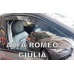 Дефлектори вікон (вітровики) “Heko“ для Alfa Romeo Giulia 2016-2022 седан вставні 4шт.