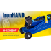 Домкрат гідравлічний подкотний “Iron Hand“ 2 тони (125-300 мм) кортона коробка IH-125300DP