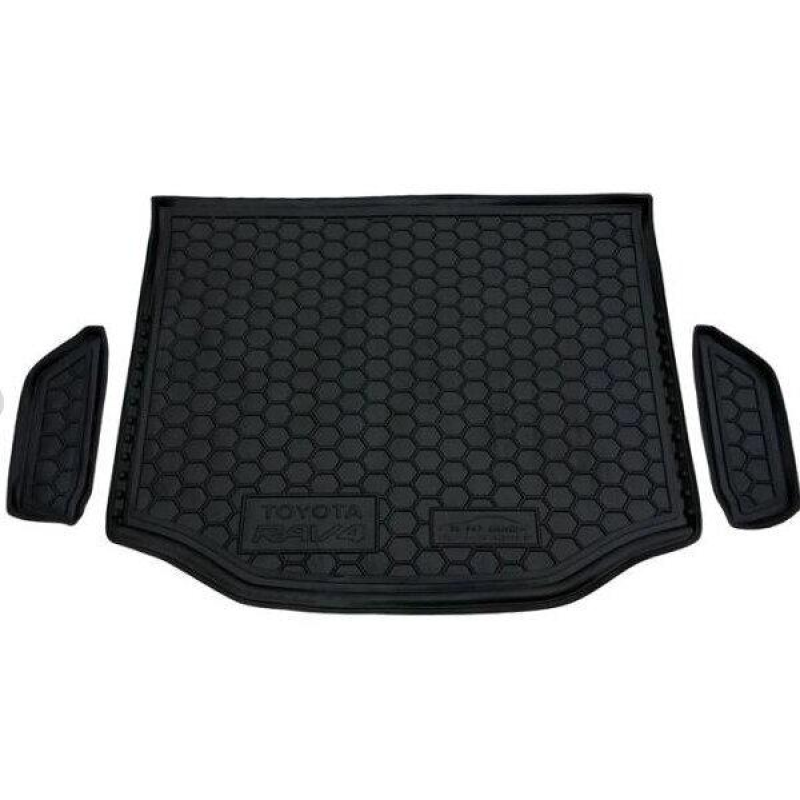 Килимок у багажник пластик Avto-Gumm для Toyota RAV4 2013- (повнорозмірка)