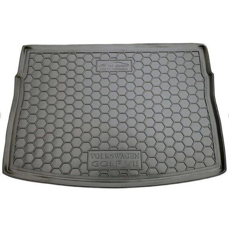 Килимок у багажник пластик Avto-Gumm для Volkswagen Golf 7 2013- Hatchback
