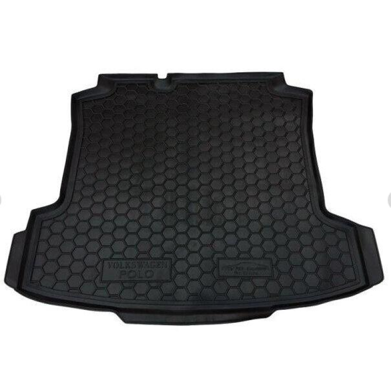 Килимок у багажник пластик Avto-Gumm для Volkswagen Polo Sedan 2010-