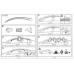 Дефлектори вікон “VL-Tuning“ для Vauxhall Zafira A  1999-2005 (WOP05)