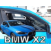 Дефлектори вікон (вітровики) “Heko“ для BMW X2 (F39) 2017-2023 (5 дверей) вставні 4шт.