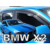 Дефлектори вікон (вітровики) “Heko“ для BMW X2 (F39) 2017-2023 (5 дверей) вставні передні 2шт.