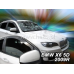 Дефлектори вікон (вітровики) “Heko“ для BMW X6 (E70/E72) 2008-2014 (5 дверей) вставні передні 2шт.