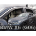 Дефлектори вікон (вітровики) “Heko“ для BMW X6 (G06) 2019- (5 дверей) вставні 4шт.