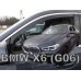 Дефлектори вікон (вітровики) “Heko“ для BMW X6 (G06) 2019- (5 дверей) вставні передні 2шт.