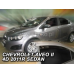 Дефлектори вікон (вітровики) “Heko“ для CHEVROLET Aveo (T300) 2012-2020 седан (4 дверей) вставні 4шт.