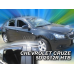 Дефлектори вікон (вітровики) “Heko“ для CHEVROLET Cruze 2009-2016 хетчбек (5 дверей) вставні 4шт.