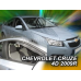 Дефлектори вікон (вітровики) “Heko“ для CHEVROLET Cruze 2009-2016 універсал (5 дверей) вставні передні 2шт.