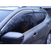 Дефлектори вікон (вітровики) “Niken“ для Nissan Qashqai (J11) 2013-2021 з хромованим молдінгом (BNSQS1523-W/S)