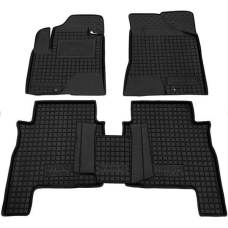 Килимки в салон гумові Avto-Gumm для Hyundai Santa Fe 2006-2010