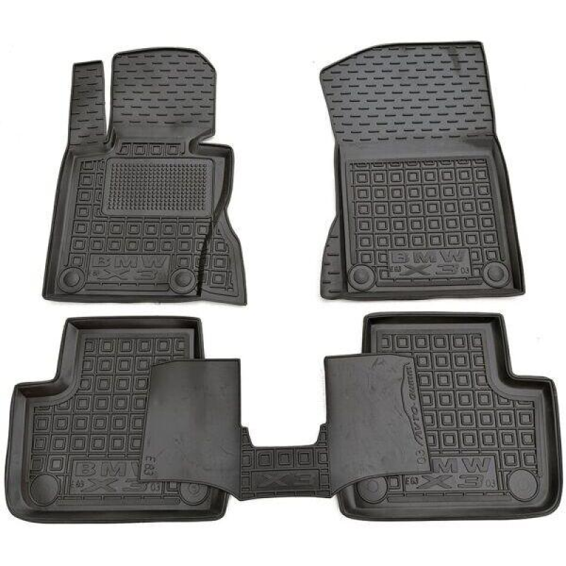 Килимки в салон гумові Avto-Gumm для BMW E83 X-3 (2004>)