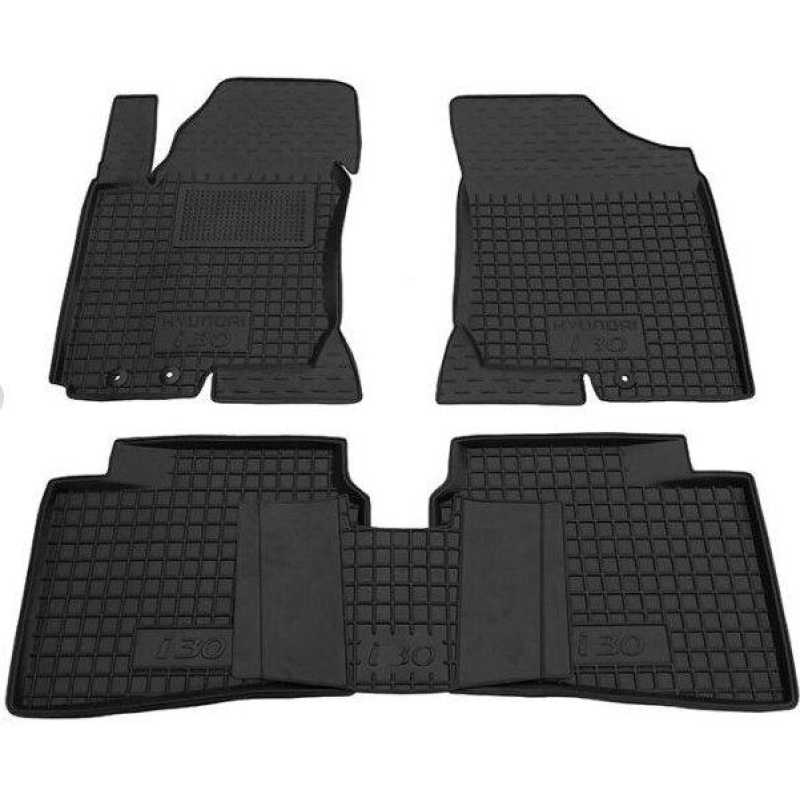 Килимки в салон гумові Avto-Gumm для Hyundai i30 2007-2012