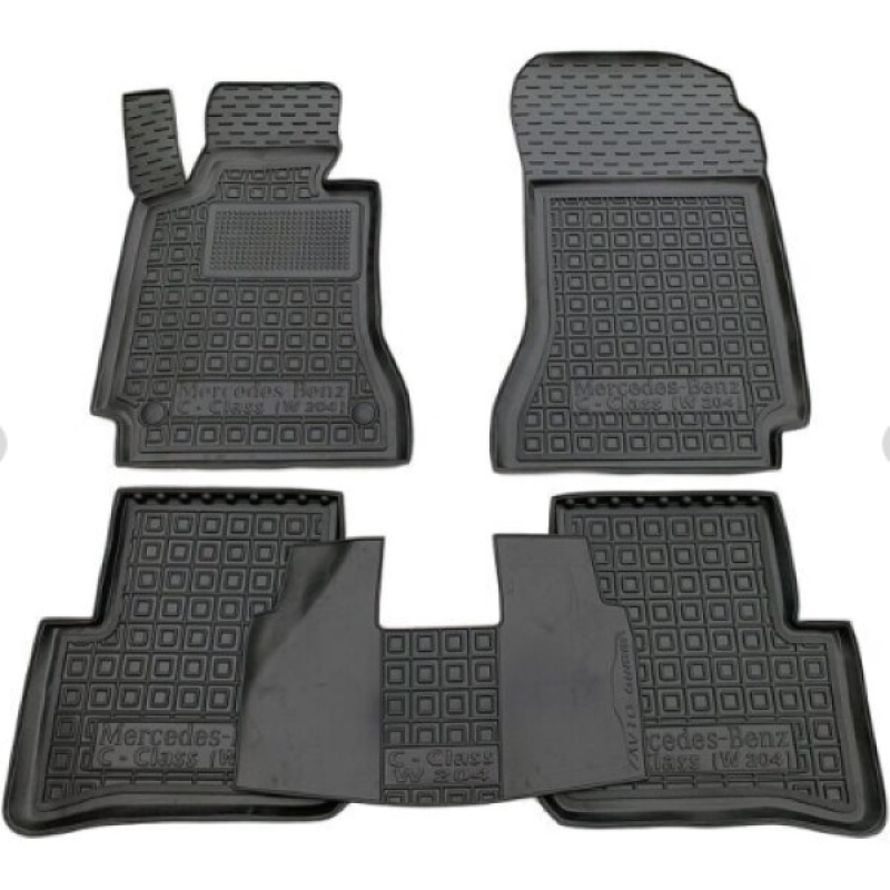Килимки в салон гумові Avto-Gumm для Mercedes W 204
