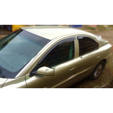 Дефлектори вікон (вітровики) “Cobra Tuning“ для Volvo S60 (I) 2000-2009 седан (V11300)