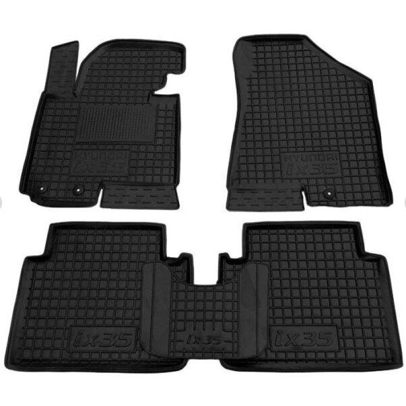 Килимки в салон гумові Avto-Gumm для Hyundai ix35 2010-