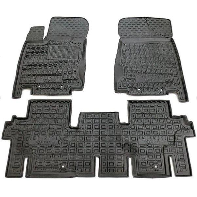 Килимки в салон гумові Avto-Gumm для Infiniti JX/QX60 2012-5 місць