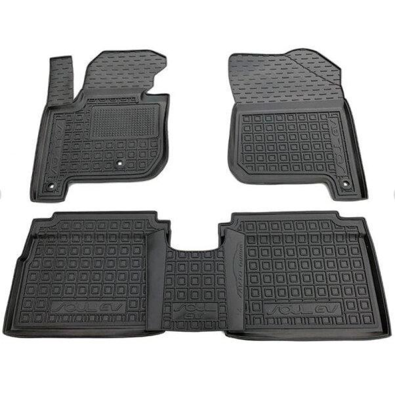 Килимки в салон гумові Avto-Gumm для Kia Soul EV 2014-