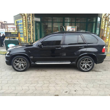 Дефлектори вікон “VL-STAR“ для BMW X5 (E53) 2000-2007 (BM268)
