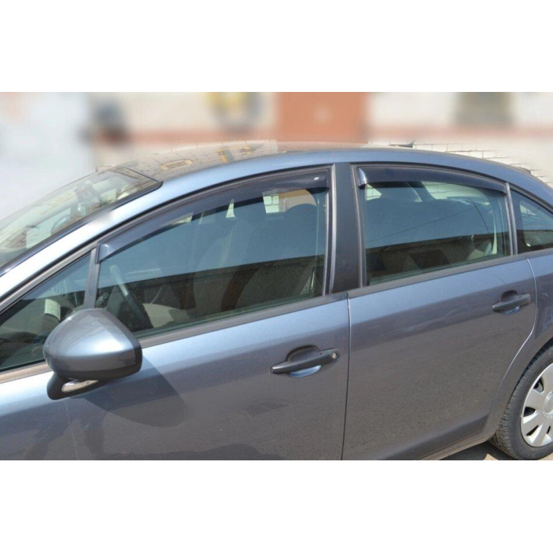 Дефлектори вікон “VL-STAR“ для Citroen C4 I Hb 5d 2004-2010 (CT275)