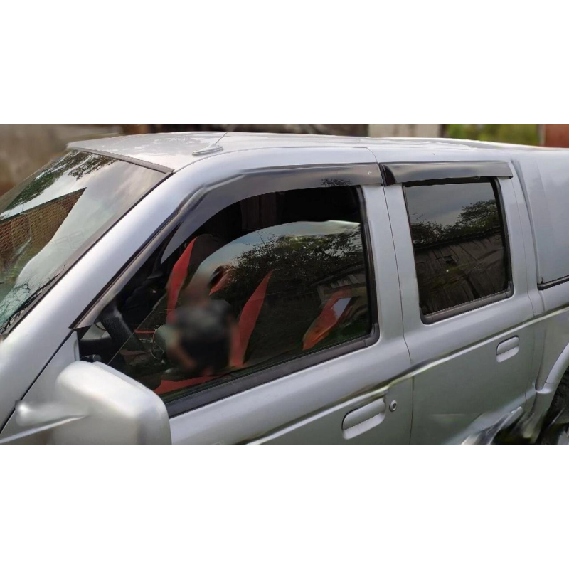 Дефлектори вікон “VL-STAR“ для Ford Ranger Double cab/ T6 / T7 2011- (FD743)