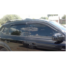 Дефлектори вікон “VL-STAR“ для Hyundai Tucson (JM) 2004-2010 (HY423)