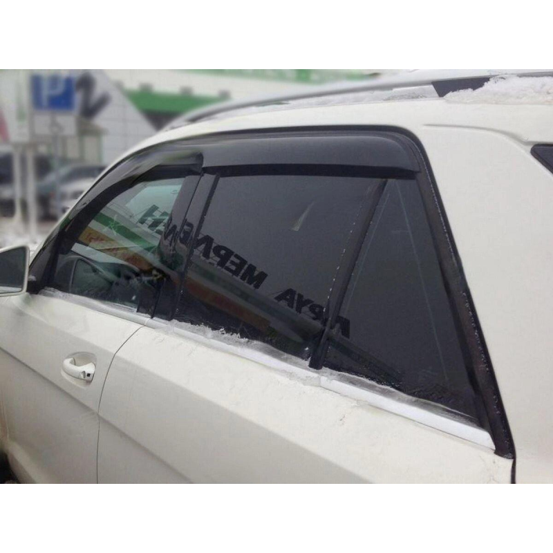 Дефлектори вікон “VL-STAR“ для Mercedes Benz ML-klasse (W166) 2011-2015/GLE-Klasse (W166) 2015-2019 (BZ656)