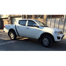 Дефлектори вікон “VL-STAR“ для Mitsubishi L200 IV 2005-2015 (MB441)