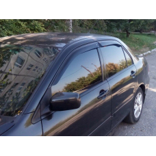 Дефлектори вікон “VL-STAR“ для Mitsubishi Lancer 9 Sd 2003-2008 (MB16)