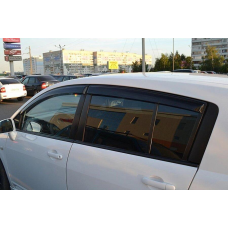 Дефлектори вікон “VL-STAR“ для Nissan Tiida Hb (C11) 2004-2012 (NS542)