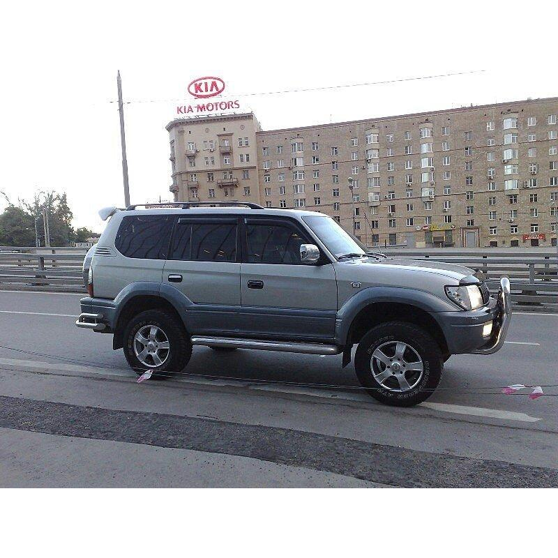 Дефлектори вікон “VL-STAR“ для Toyota Land Cruiser  90 5d 1996-2002 (TY166)