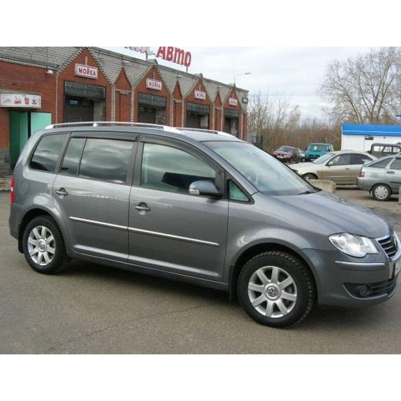 Дефлектори вікон “VL-STAR“ для VW Touran (I/II) 2003-2015 на скотчі 4шт. (VW404)